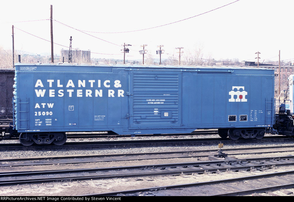 Atlantic & Western rebuilt box ATW #25090